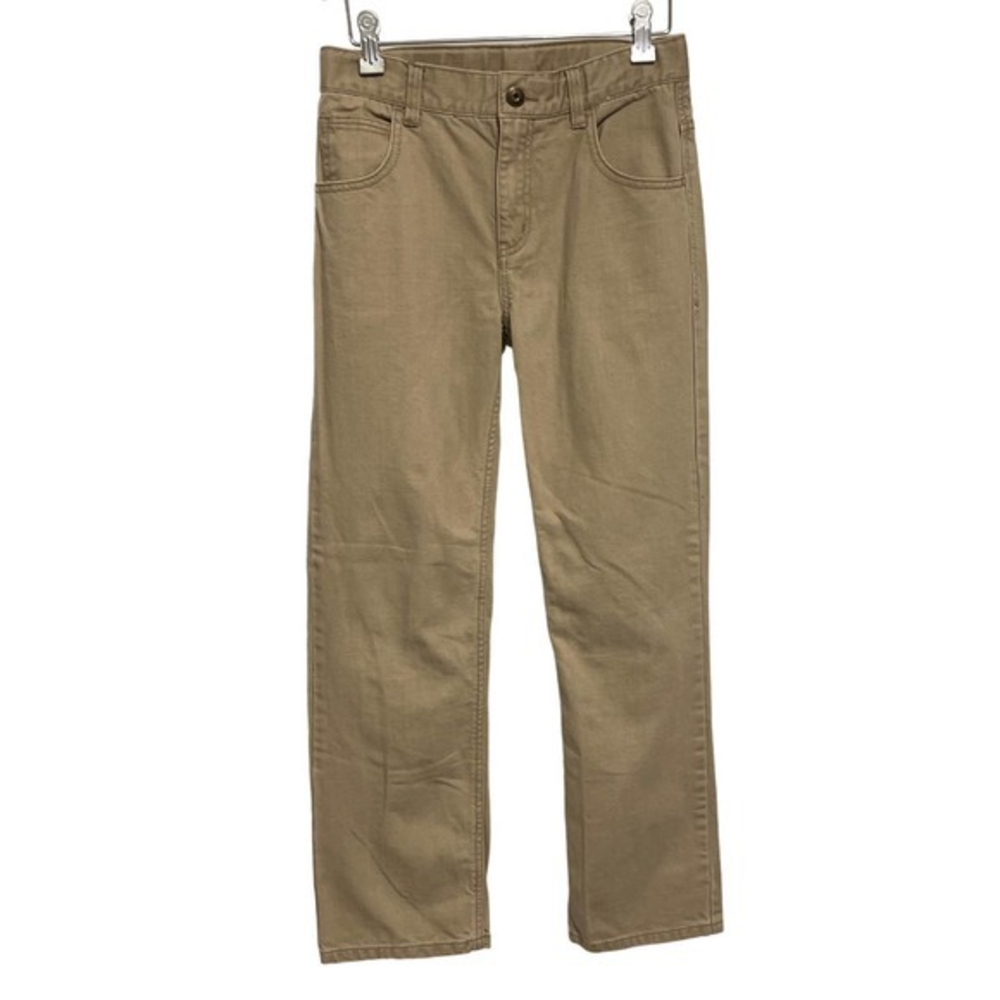 Gymboree Kids Tan Khaki Straight Leg Chino Pants Five Pocket Casual Trousers